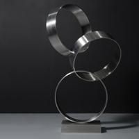 Large Larry Mohr UNTITLED Metal Sculpture, 57H - Sold for $3,840 on 11-15-2025 (Lot 373).jpg